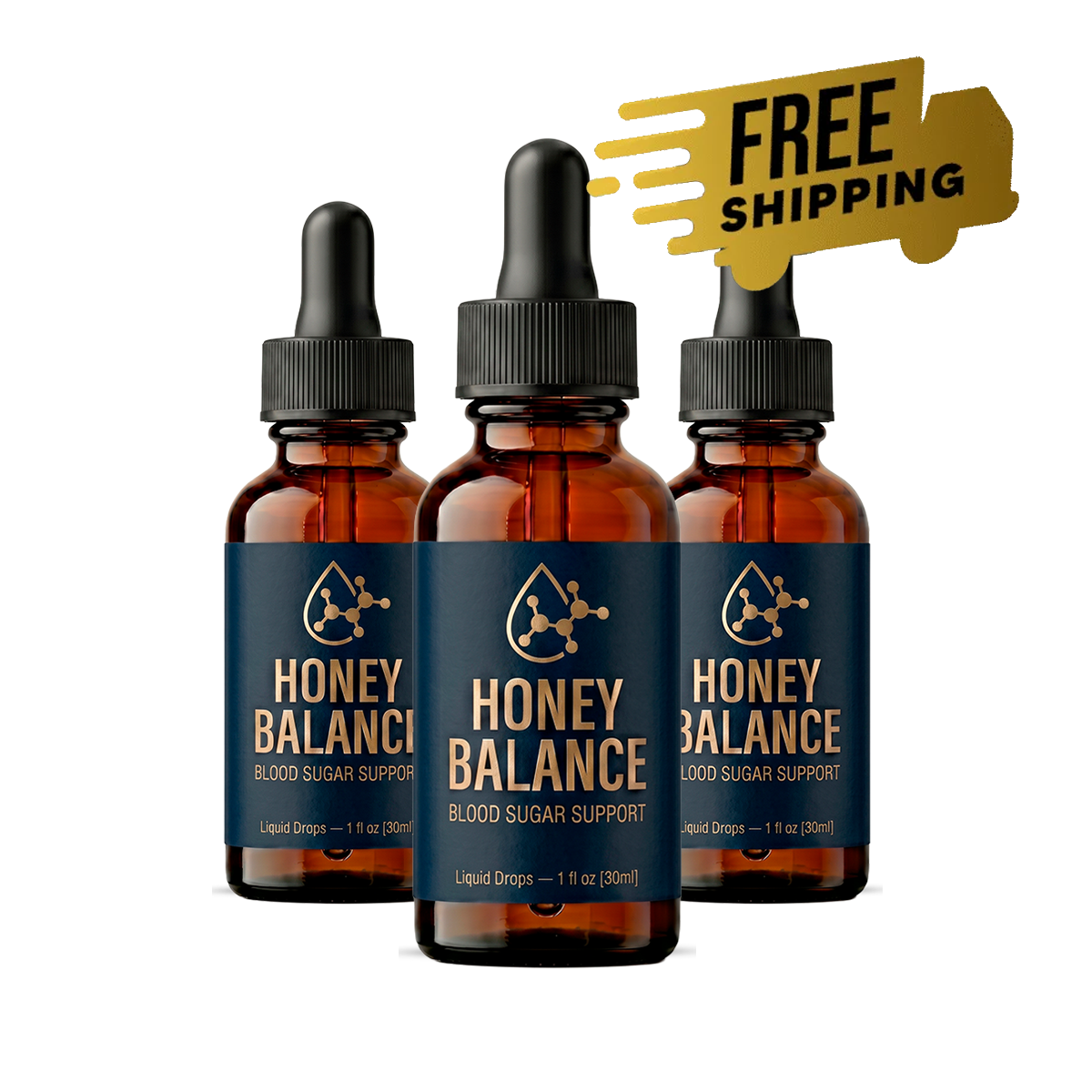 HoneyBalance 3 bottles
